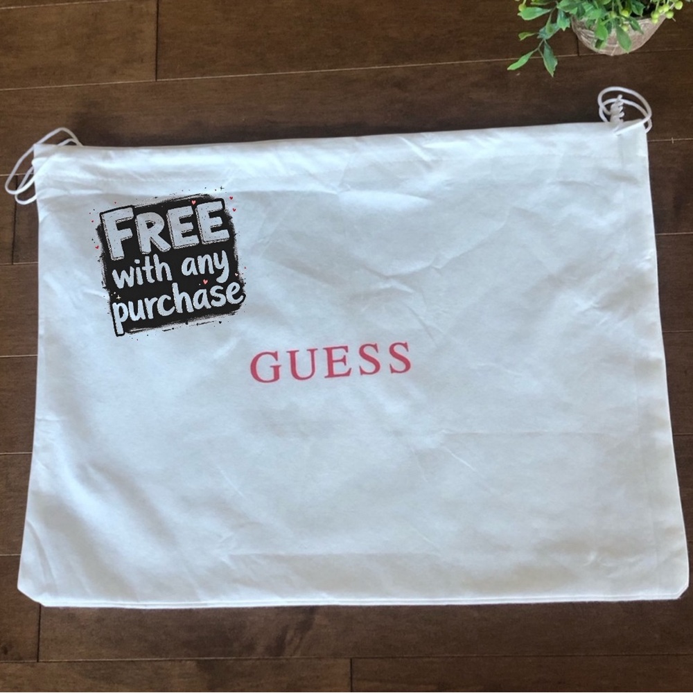 👛 (ANY 2/$20) GUESS Drawstring Dustbag 20” x 14.5”